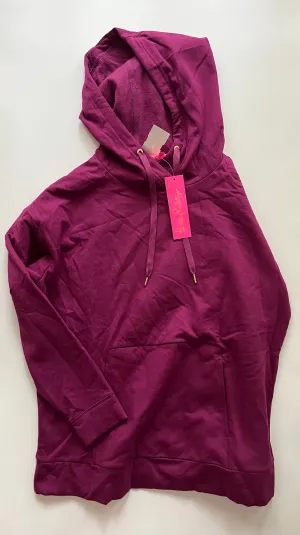 Sweatshirt Hoodie By Lilly Pulitzer In Plum, Size: Xs Calm Wave