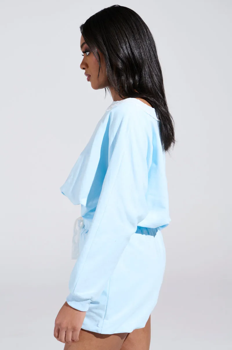 SKY BLUES SWEATSHIRT Functional Layer Fashion Basics