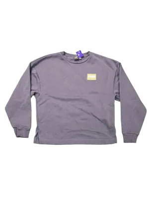 Sweatshirt Crewneck By Puma In Purple, Size:S Casual Shoes