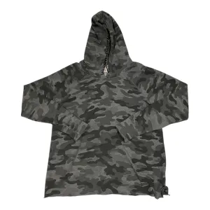 Virtual Mode Easy Go Sweatshirt Hoodie By Sundry In Camouflage Print, Size: Xs