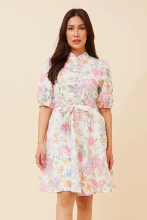 temperature regulation BRYNLEE FLORAL SHORT DRESS