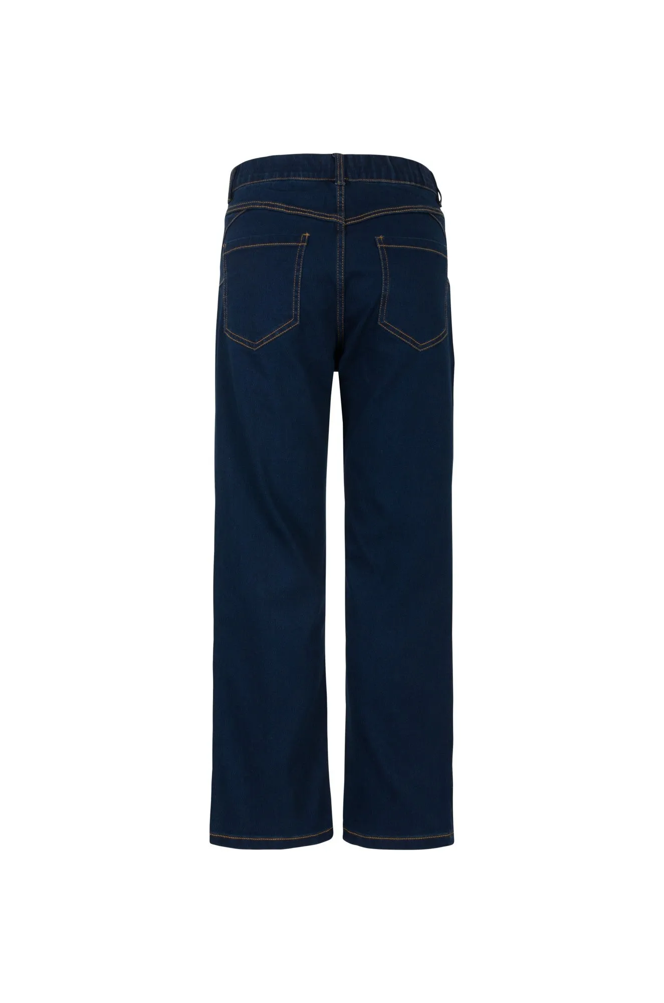 Relaxed Style Bold Simple Fashion Wonder Denim Xtra Short Jeans | DARK INDIGO | 6621B1