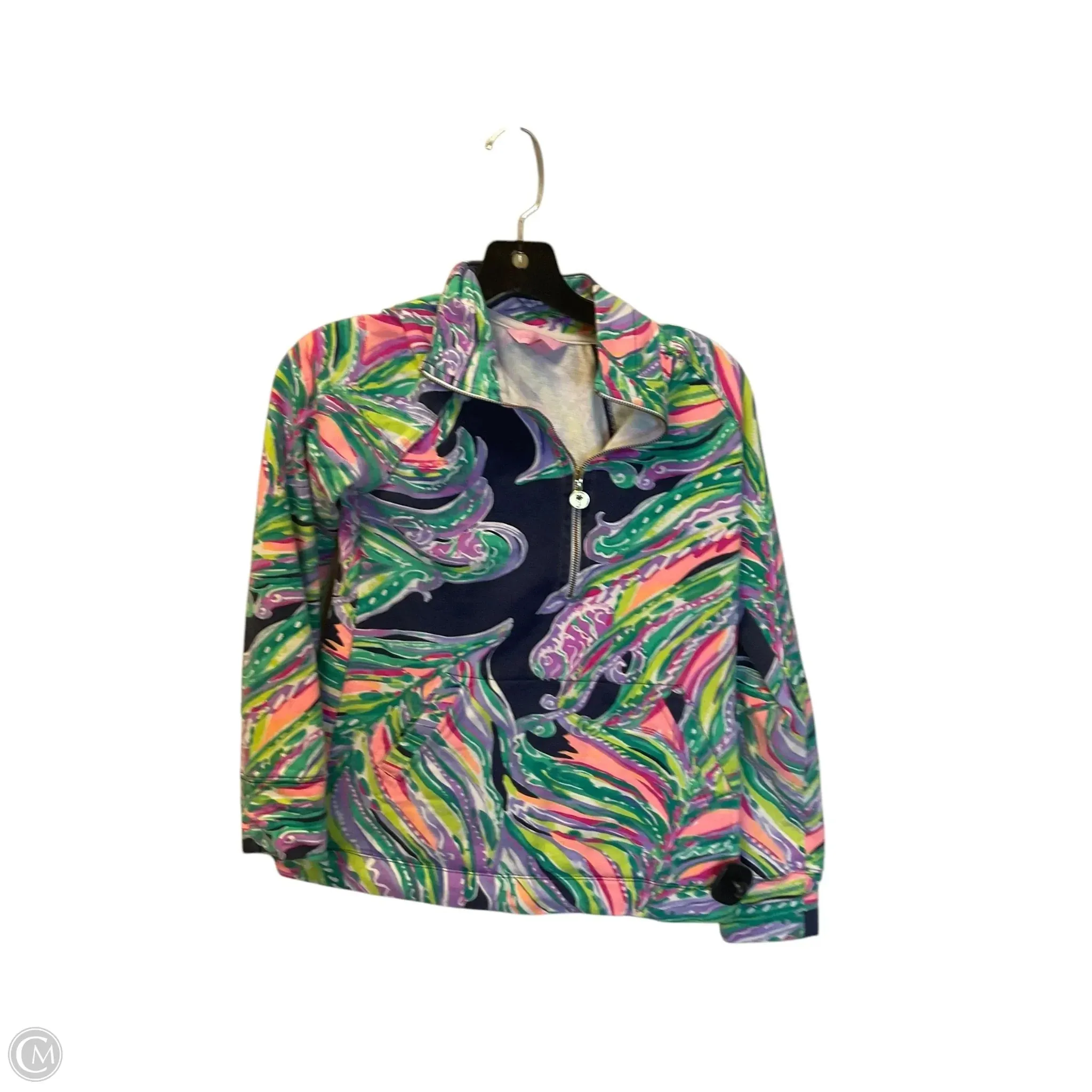 Sweatshirt Designer By Lilly Pulitzer In Multi-colored, Size: Xs Denim style