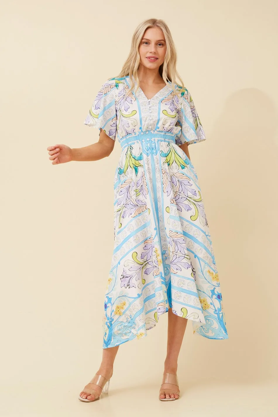 MALLY ASYMMETRICAL HEM DRESS Modern Edge Morning Stroll