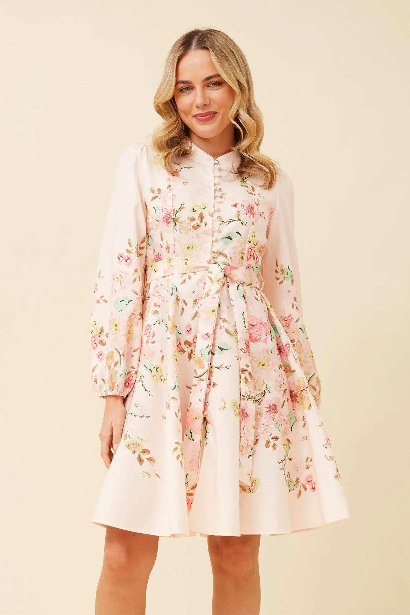 Hot Core Fire Core TIANDRA FLORAL DRESS