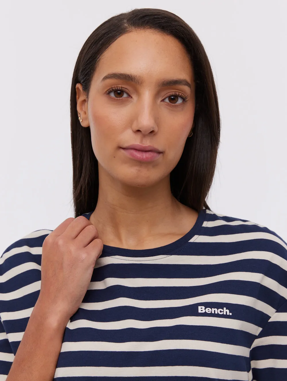 Frandi Striped T-Shirt Midi Dress Stage Soul
