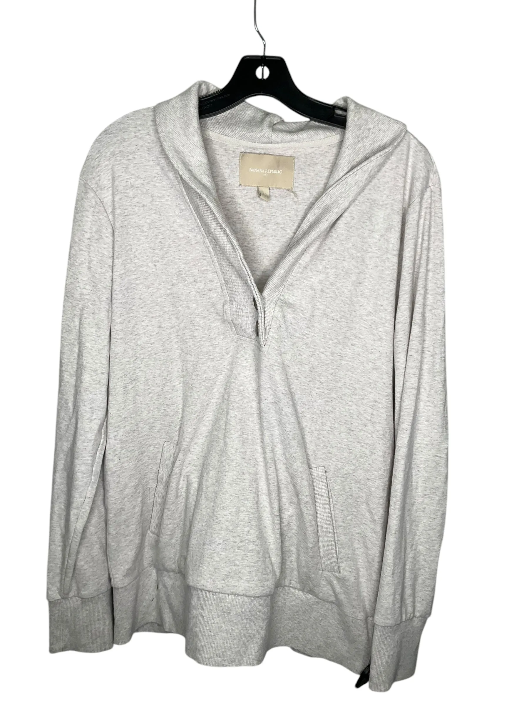 Sweatshirt Collar By Banana Republic In Beige, Size: Xl AntibacterialFinish NonRestrictive Movement