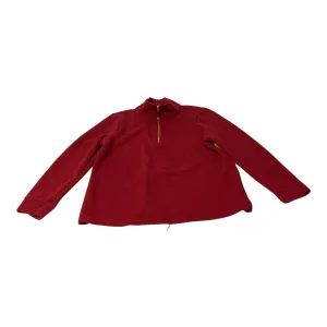 Functional Fit Sweatshirt Collar By Croft And Barrow In Red, Size: Xl