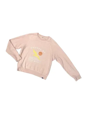 Sweatshirt Crewneck By Faherty In Pink & Yellow, Size: S All-Day Fit Art Glow