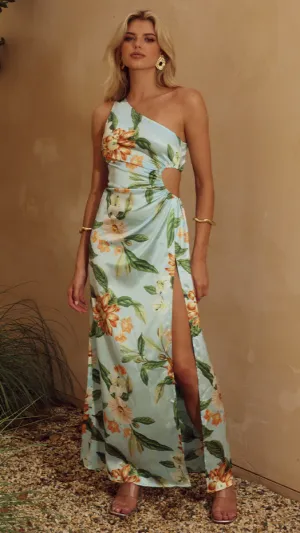 Harvest Glow The flowing nature of this dress provides a relaxed fit while still looking elegant Barzilio Dress - Maiori Blue