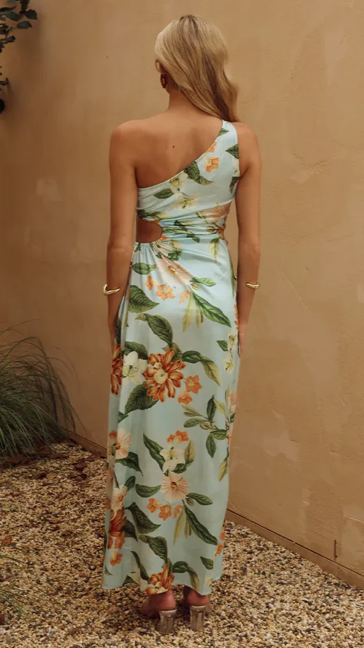 Barzilio Dress - Maiori Blue This dress offers a comfortable and elegant fit that works for both casual and formal events Fold Art