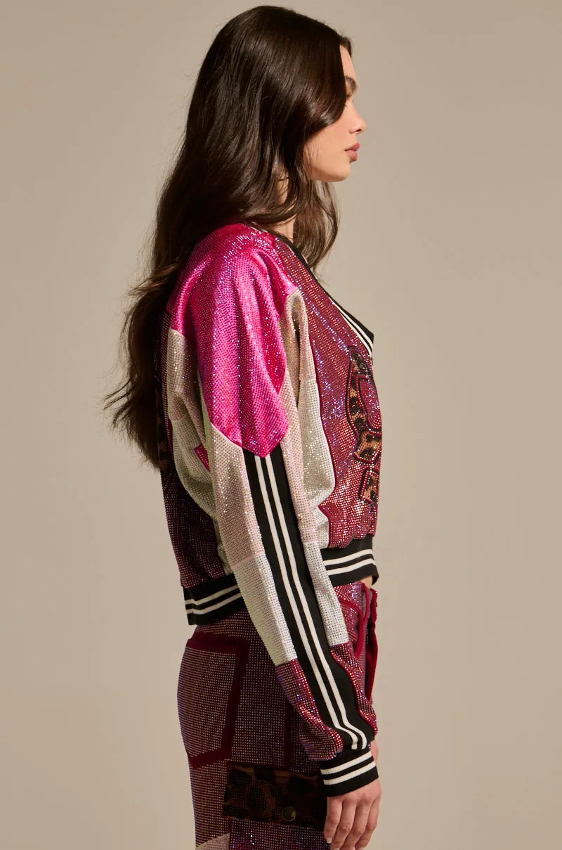 product after sales service Fashionable ONLY THE COOLEST RHINESTONE JERSEY SWEATSHIRT