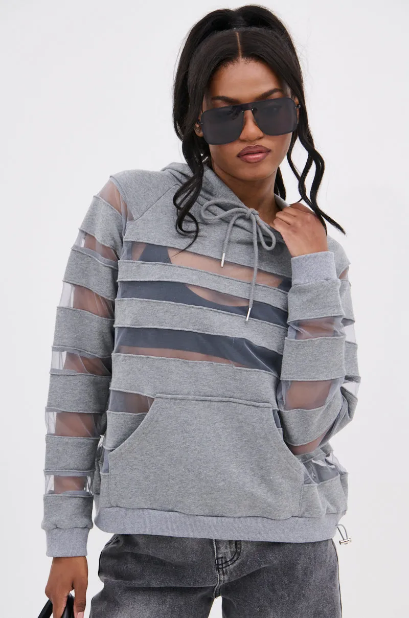 No pockets quick dry DROP IT LOW SWEATSHIRT