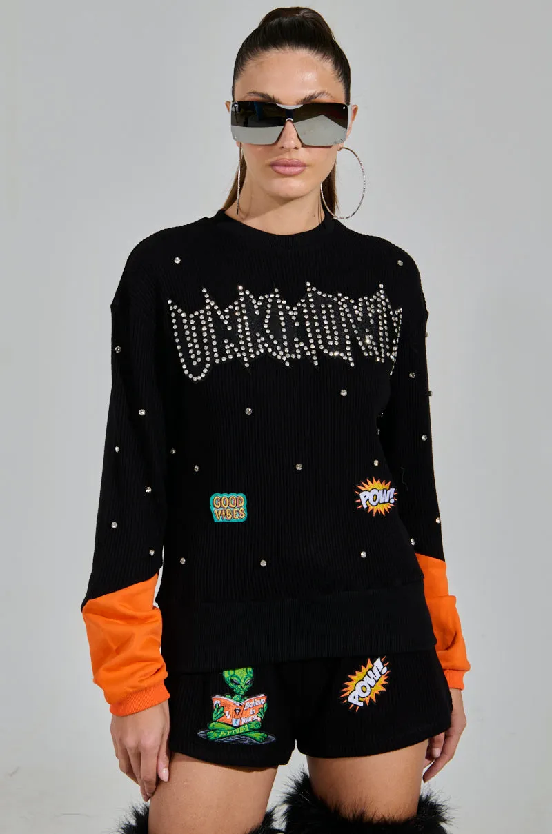 ASTRO MENACE SWEATER Modern Edge Simple Wear