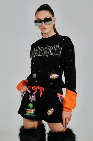 ASTRO MENACE SWEATER right for outdoor activities