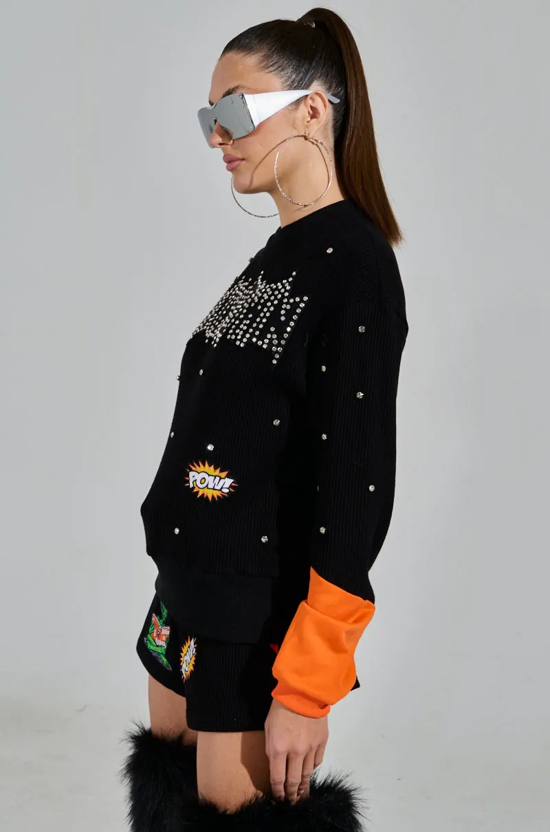 ASTRO MENACE SWEATER Classic Active Water resistant coating