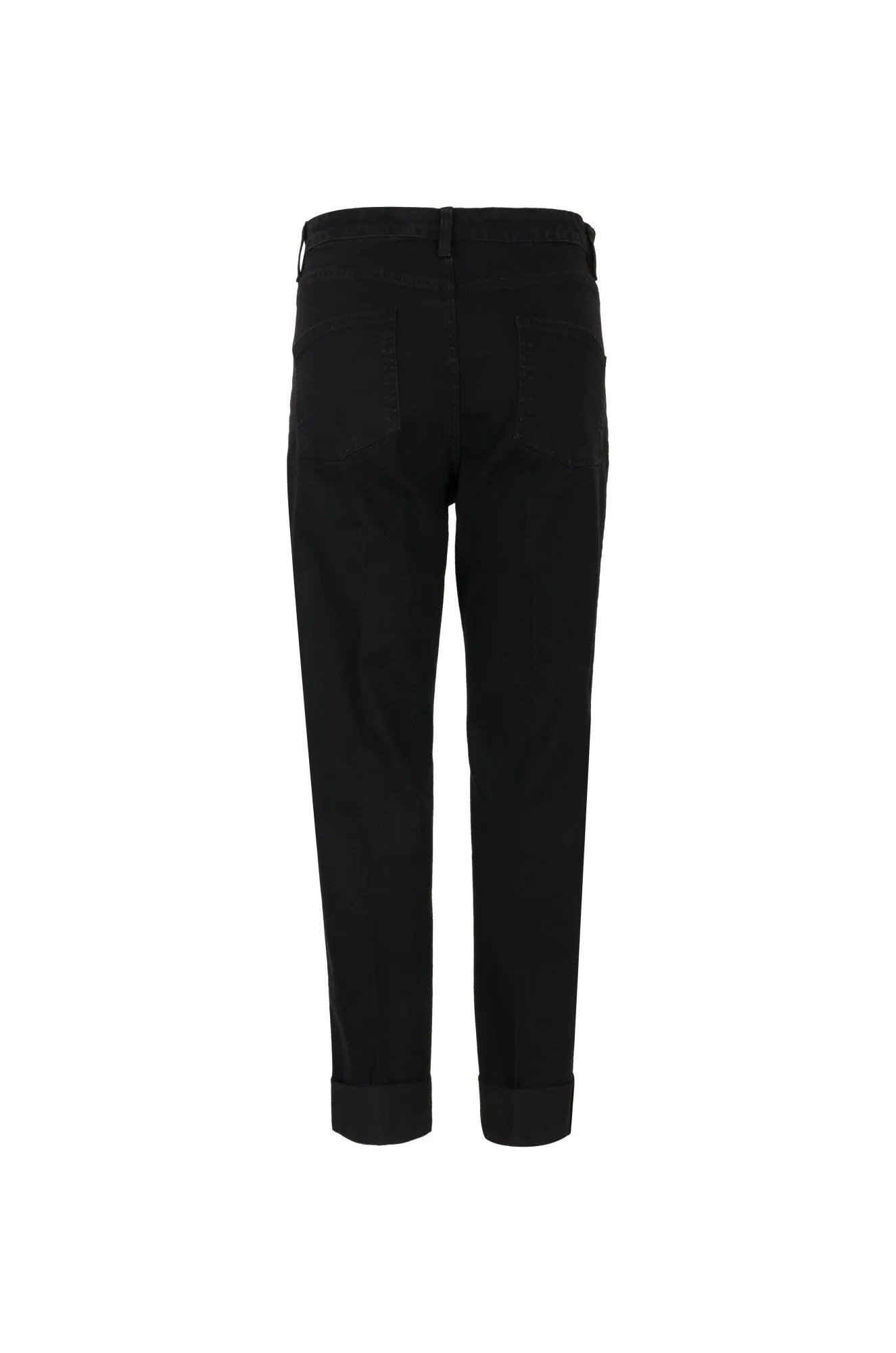 Wonder Denim Ankle Grazer Jeans | Black Slate | 6609B1 Traveler Gear Bold Look
