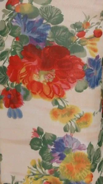 Tamera Maxi Dress- Floral Feather Glow Golden Wave