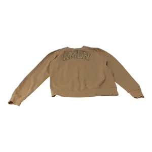Sweatshirt Crewneck By Independent Trading Company In Tan, Size: Xl Game Day
