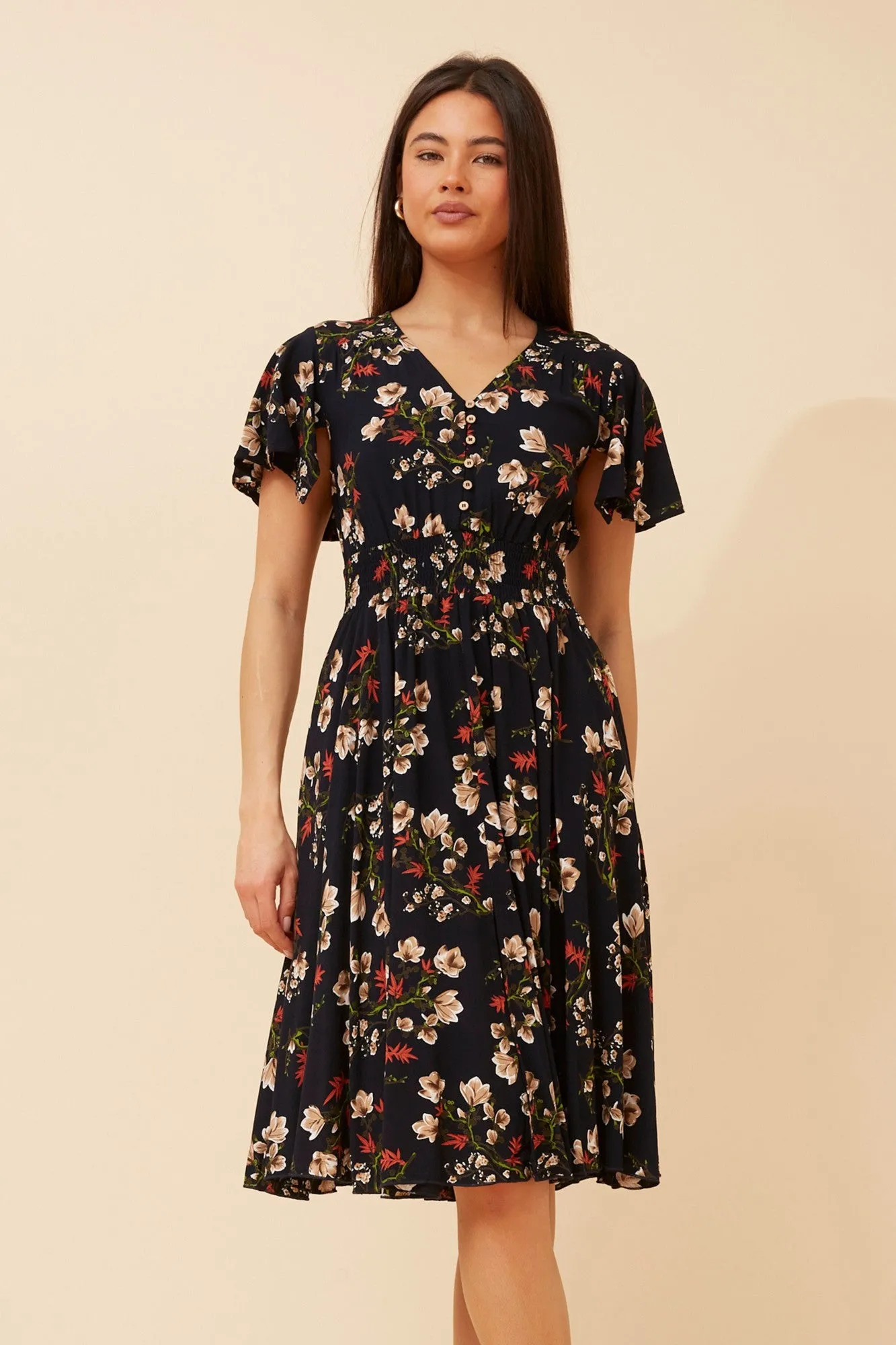 Smart Design MoistureControlClothing SANDY FLORAL DRESS