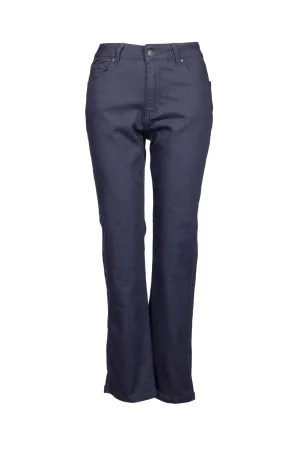 Wide Leg Silhouette Stylish Vibrant Short Coloured Denim Jeans | CHARCOAL | 6902B1