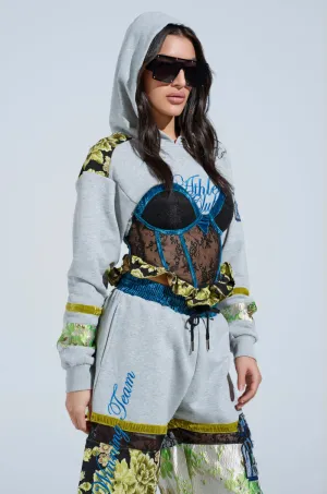 school wear ATHLETIC CHIC HOODIE