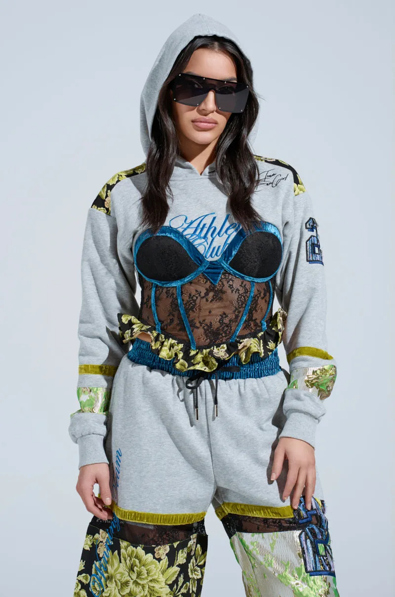 ATHLETIC CHIC HOODIE Sports Apparel product flannel coziness