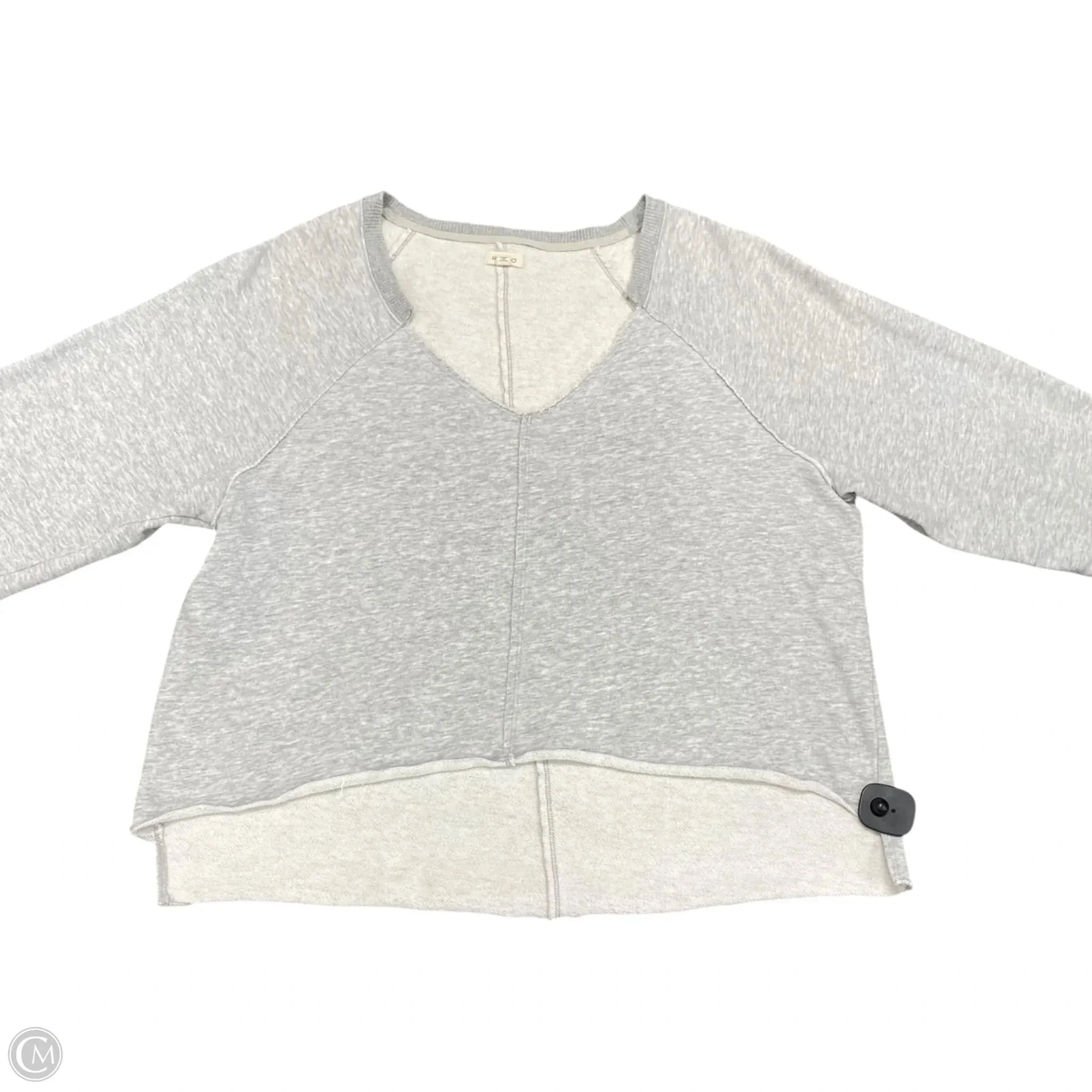 Sweatshirt Crewneck By Pilcro In Grey, Size: L Street Fest