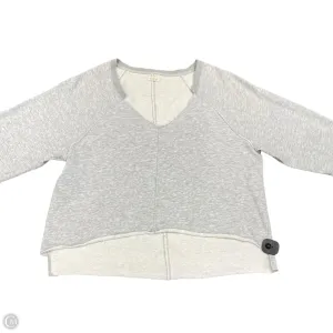 Sweatshirt Crewneck By Pilcro In Grey, Size: L Street Fest