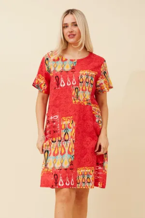 VINE BOHO SHIFT DRESS Cozy Jacket