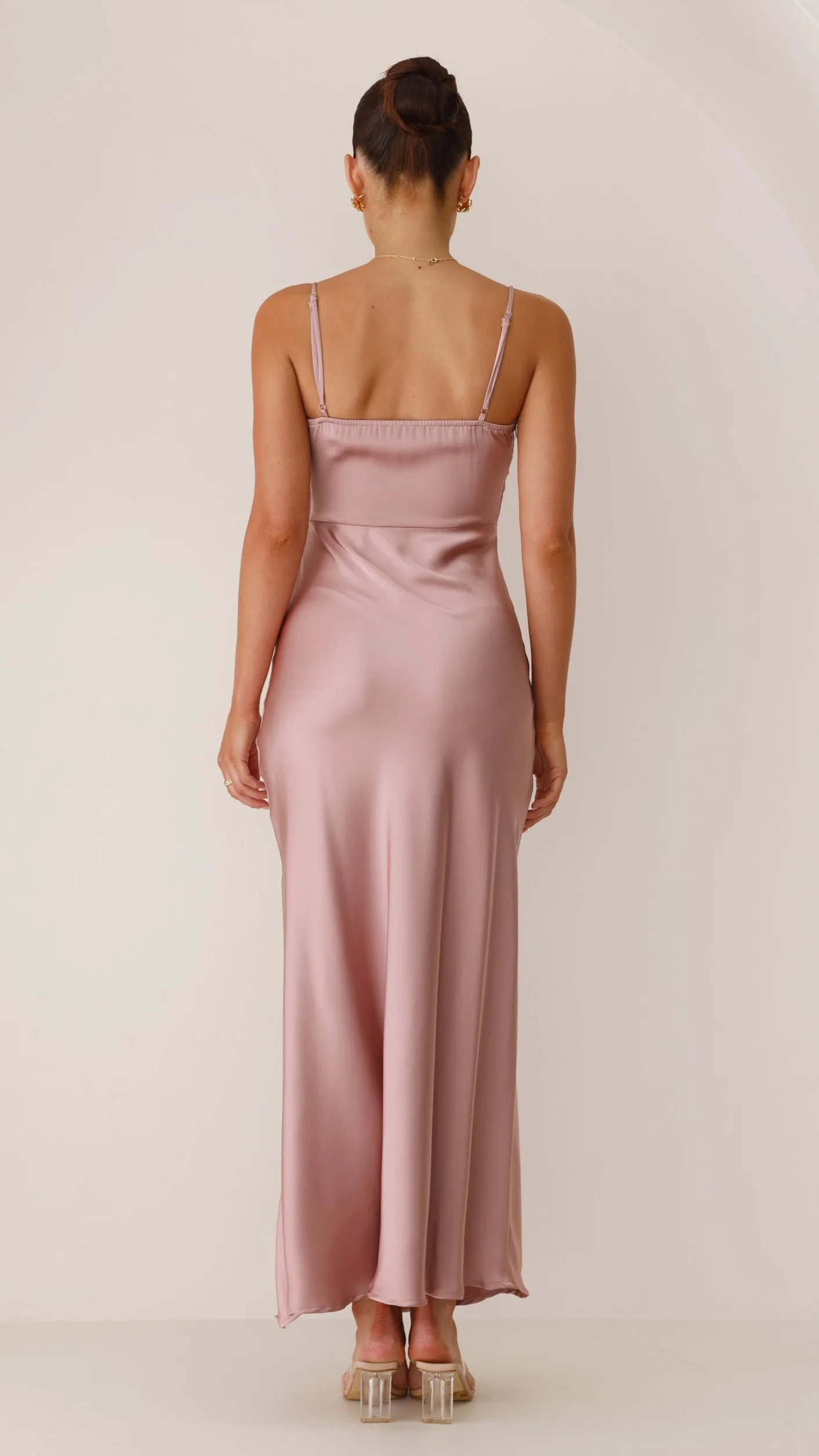 Angel Feel Ilana Maxi Dress - Dusty Pink