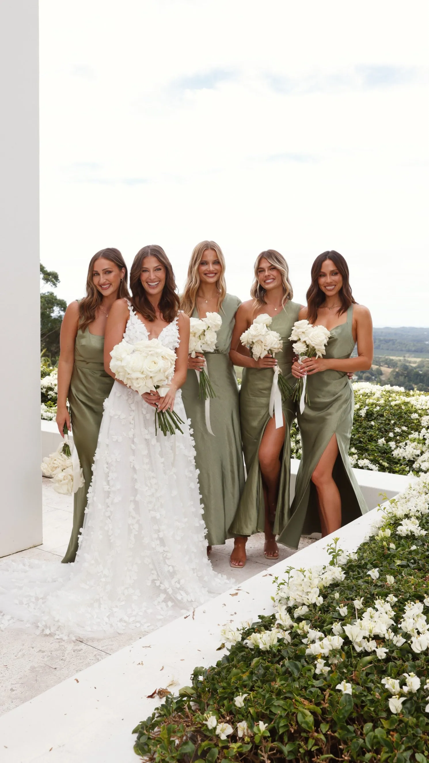Noon Glow Zendaya Maxi Dress - Olive