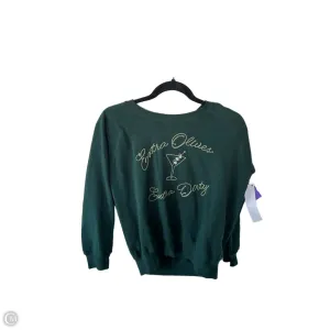 Sweatshirt Crewneck By Wildfox In Green, Size: S Activewear Clothing Easy Layer
