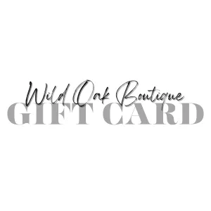 Bold Earthy Minimalist Design Gift card Refined Line
