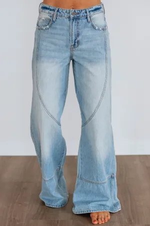 Nori Hidden Jeans - Good Vibes Easy Care Fabric Casual Spring Mood Classic Wear