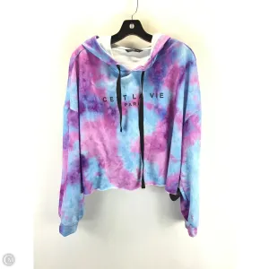 CompactKnit Sweatshirt Hoodie By Shein In Multi-colored, Size: 2x