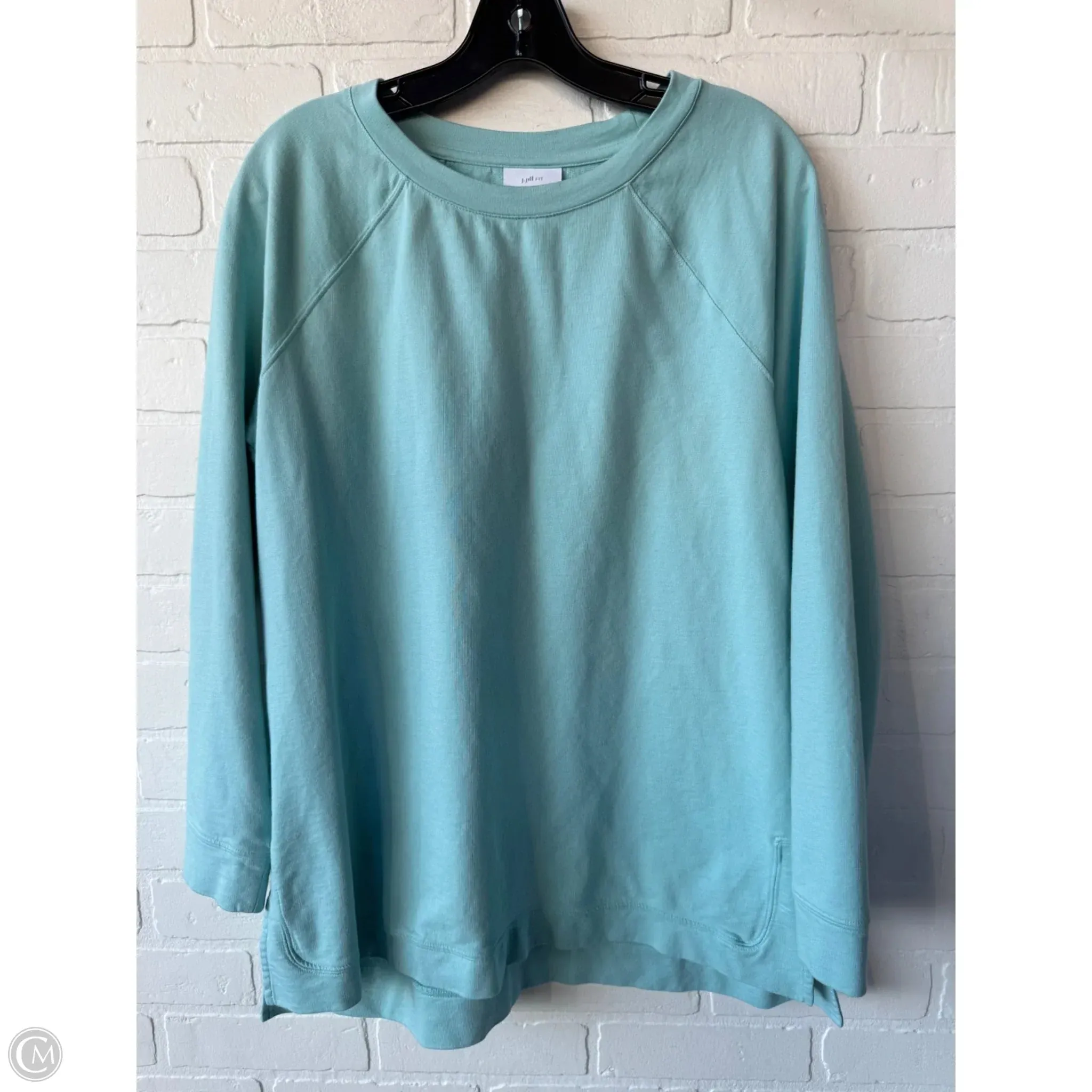 Sweatshirt Crewneck By J. Jill In Blue, Size: M Story Glow Royal Mode