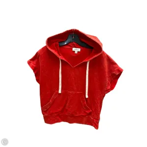 Classic Wear Sweatshirt Hoodie By Evereve In Red, Size: Xs