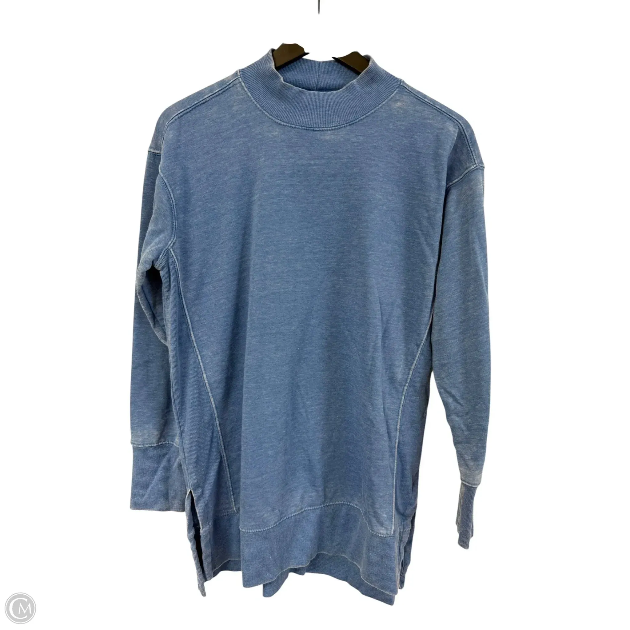 Sweatshirt Crewneck By Maurices In Blue, Size: S Firm Leather
