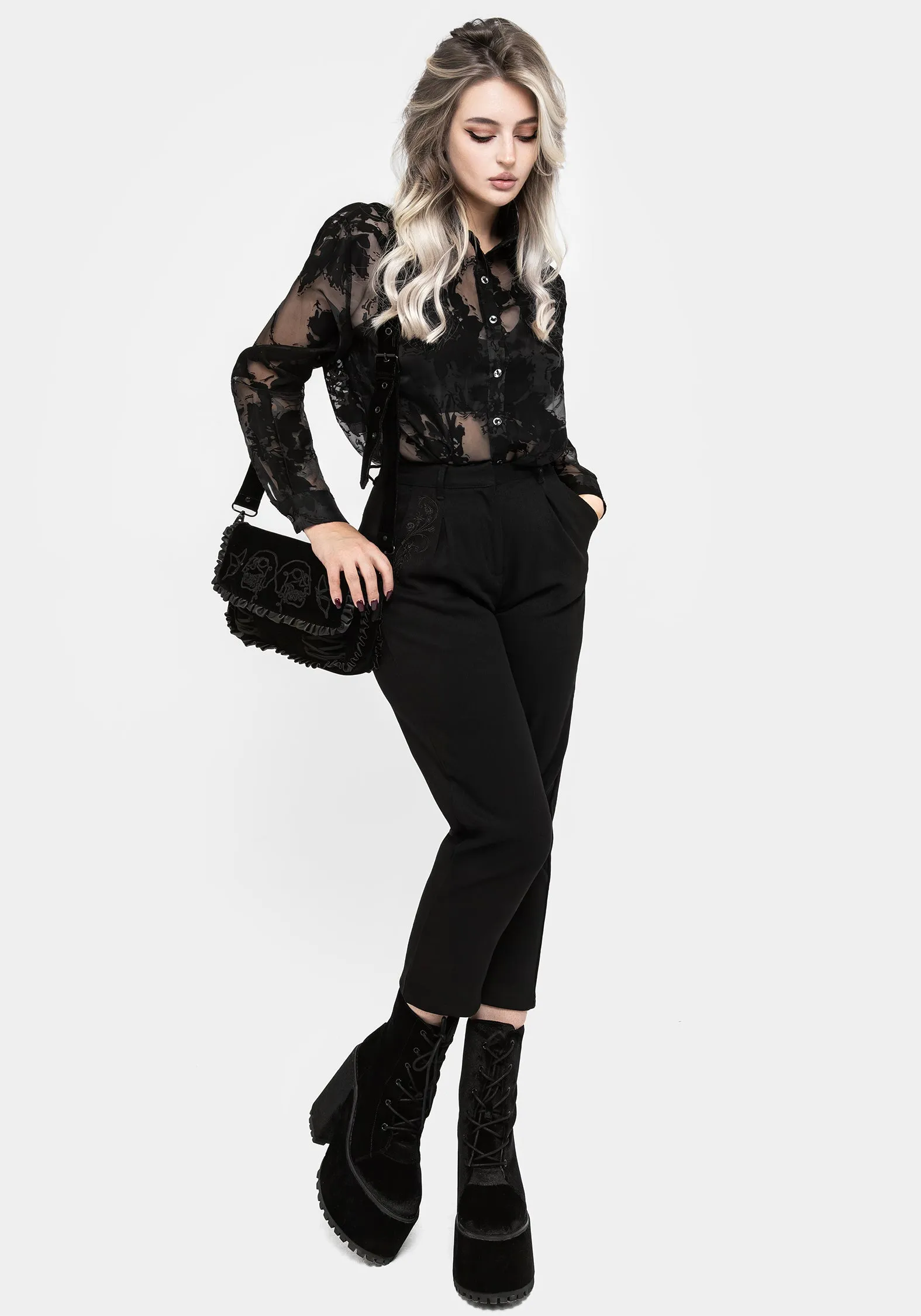 Timeless Comfort Flattering Comfort Wear Poe Tapered Trousers