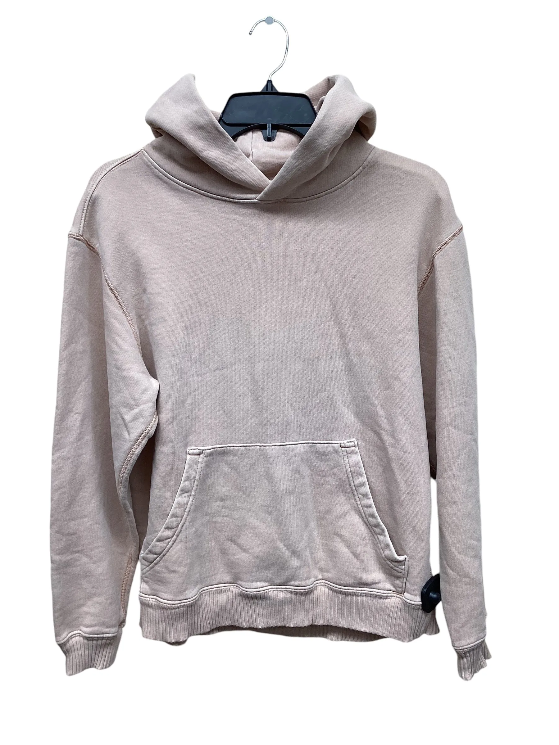 Comfortable Shoes Layered Clothing Sweatshirt Hoodie By Clothes Mentor In Pink, Size: Xs