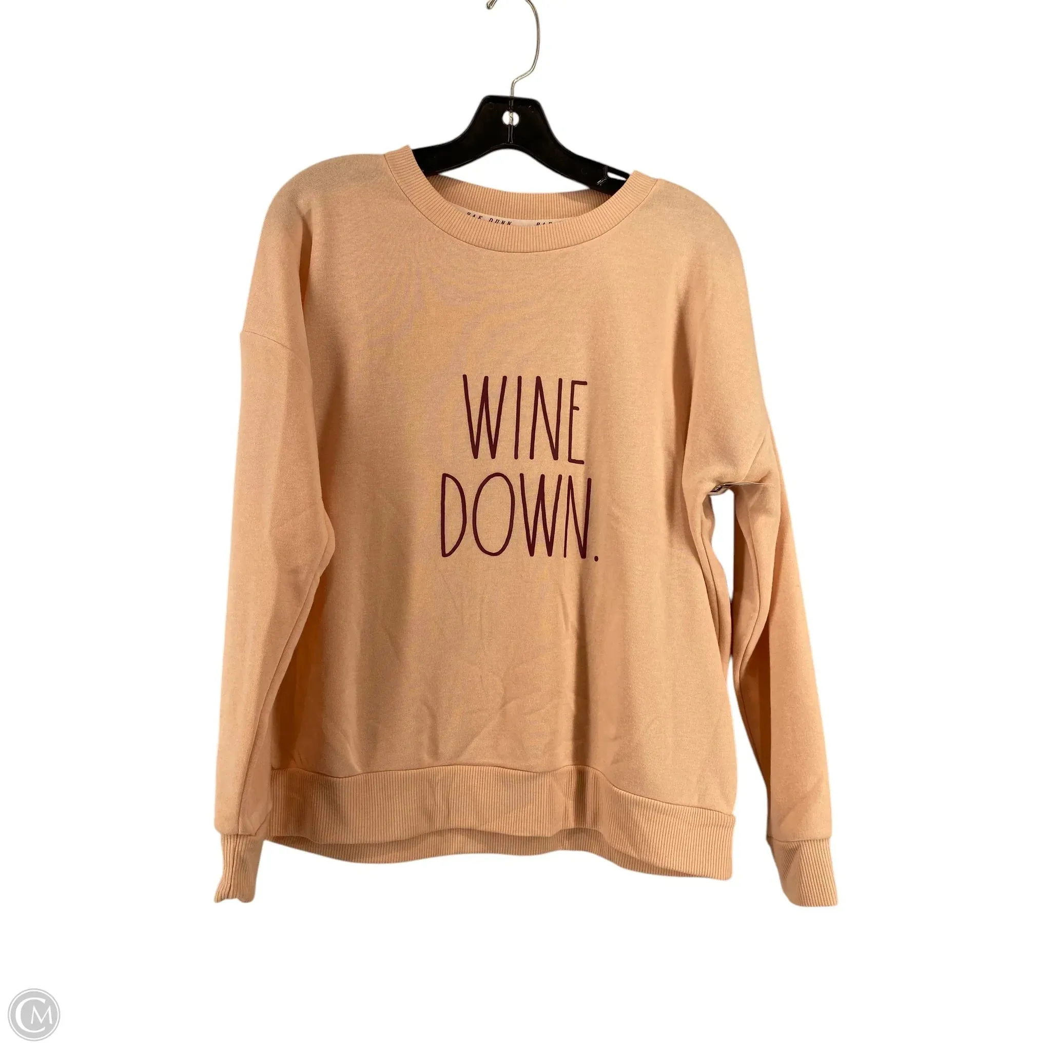 Sweatshirt Crewneck By Clothes Mentor In Pink, Size: S Weatherproof Sharp Look
