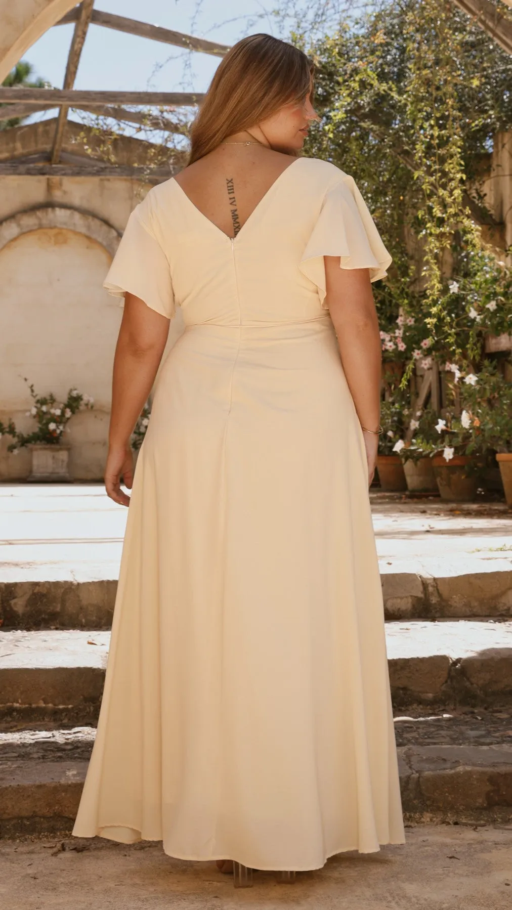 Art Soul Charlize Maxi Dress - Yellow
