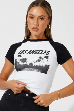 Light and Breathable Comfortable Fit Wear Black Graphic Tee Short Sleeve
