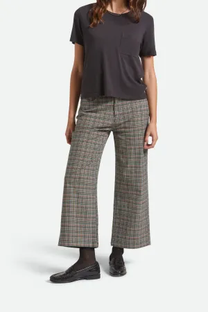 Margo Cropped 5-Pocket Pant - Multi Stripe/Plaid Non Bulk Core Flex