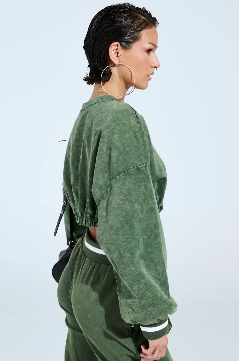 Chill Clothing DUSTIN CROPPED CREW