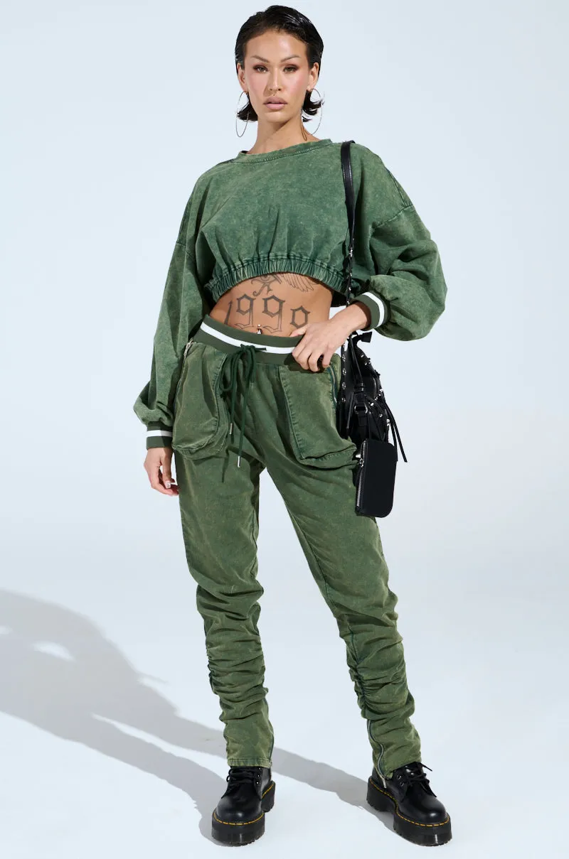 Warm Hues DUSTIN CROPPED CREW