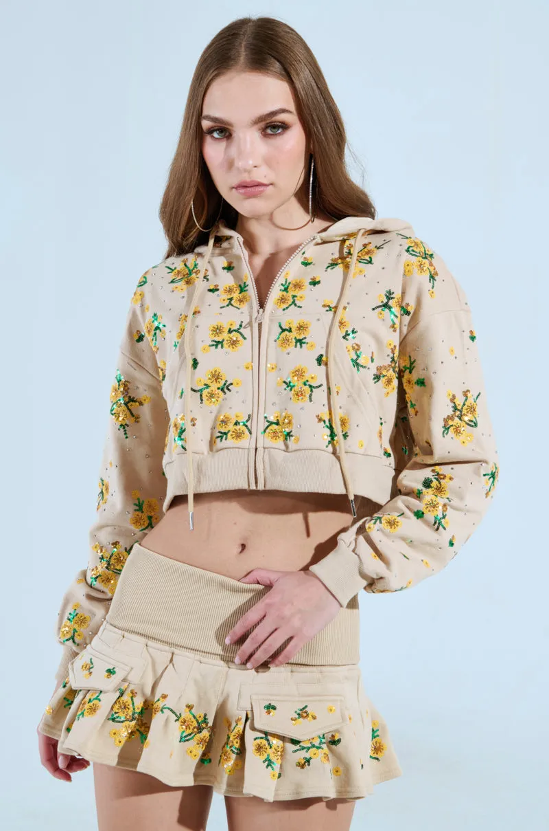ONE TOO MANY TIMES ZIP UP SWEATSHIRT active top Fashion Flex
