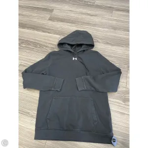 Athletic Sweatshirt Hoodie By Under Armour In Black, Size: S AntiClingFabric