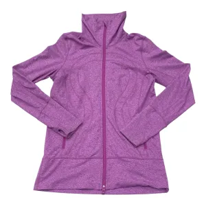 Athletic Sweatshirt Collar By Lululemon In Purple, Size:10 british retro